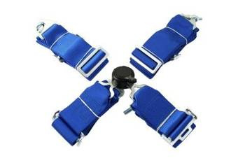 Pasy sportowe 4p 3" Blue - Quick