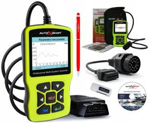 SKANER BMW/MINI + OBD2 CAN RS600 FULL POLSKI JEZYK