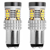 Żarówki LED CANBUS 3020 24SMD 1157 BAY15D P21/5W White 12V 24V AMIO-02798