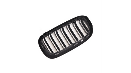 Grill sportowy podwójne żeberka Gloss Black  BMW X5 (F15, F85) X6 (F16, F86) 2013-2018