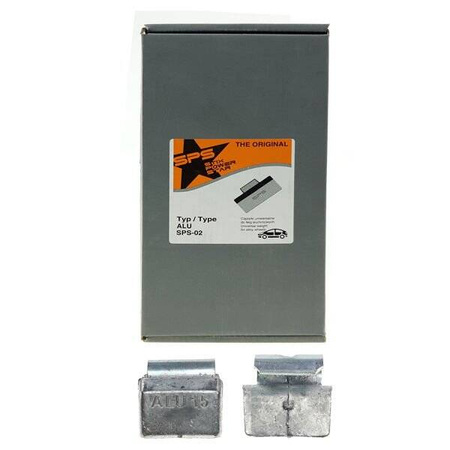 Ciężarki nabijane do felg aluminiowych SPS ALU PB/A (15 g, ołowiane) - 100 szt. - Stix