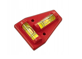 Poziomica podwójna do przyczepy campingowej i domu