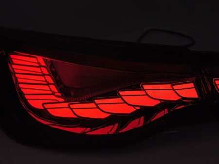 Lampy tylne diodowe LED Smoke BMW G22 G23 (od 2020) | Dynamiczny kierunkowskaz,