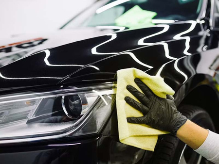 ŚCIERKA 30 X 30 ŻÓŁTA SZMATKA UNIWERSALNA CHŁONNA MIĘKKA MIKROFIBRA DO SPRZĄTANIA KURZU WYCIERANIA MYCIA