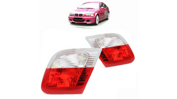 Zestaw Lamp Tylnych Inner Lewy Red Clear BMW 3 E46 przed liftem 1999-2003