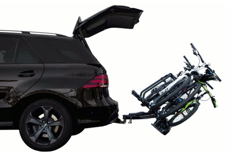 Platforma bagażnik rowerowy Aguri Active Bike 2 rowery silver