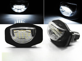 Lampki rejestracji Toyota Alphard Auris Corolla Wish Sienna Scion LED