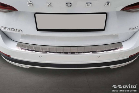 Osłona nakładka tylnego zderzaka do Skoda Octavia 4 Scout