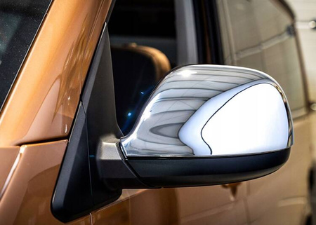 Nakładki na lusterka boczne do AUDI Q7 2005-2009 | ABS | chrom