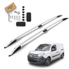 Relingi dachowe Renault Kangoo II FW/KW L2 | Maxi 2008-2022 Srebrny LONG