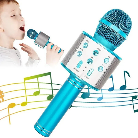 MIKROFON BEZPRZEWODOWY KARAOKE BLUETOOTH + GŁOŚNIK