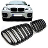 GRILL (NERKI) BMW E70 E71 DOUBLE M LOOK GLOSS BL.
