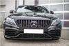 GRILL MERCEDES BENZ W205 C63 GT LOOK CHROME (14-)