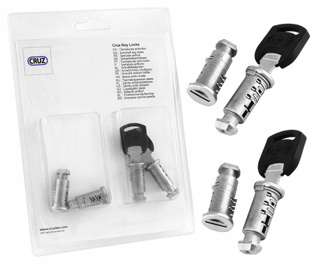 Bagażnik dachowy belki CRUZ fuse Volvo XC90 DARK