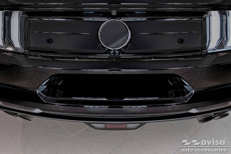 Nakładka na zderzak tylny do Ford Mustang 6 (Carbon Fiber)