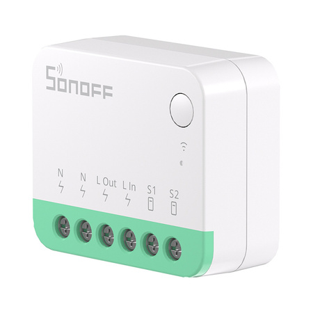 Inteligentny mini przełącznik WiFi Sonoff MINIR4M Matter (HomeKit, SmartThings, Home Assistant)