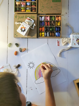 Kredki Crayon Rocks w pudełku 64 sztuki - 32 kolory