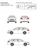 Bagażnik dachowy CRUZ AIRO FUSE Peugeot 308 II SW