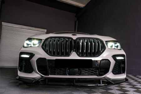 SPOILER ZDERZAKA PRZEDNIE BMW X6 G06 19- GLOSSY B