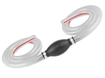 Pompka ręczna do paliw - 2 x wąż 12mm x 1m + gruszka