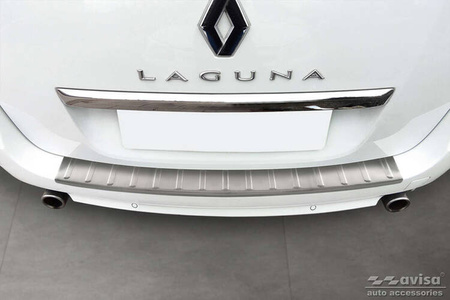 Nakładka na zderzak tylny RENAULT LAGUNA 3 KOMBI (Stal)