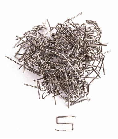 Zszywki DO ZGRZEWARKI PLASTIKU Zszywacz Zestaw 8 Typów 800szt + Etui RTZZP0087
