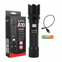 Latarka Superfire A10, 550 lm, USB, 100-200 m, 5 trybów