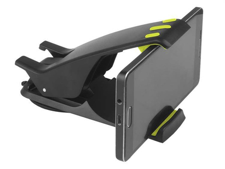 Uchwyt - klips na deskę rozdzielczą, zacisk 40-125mm, z przyssawką