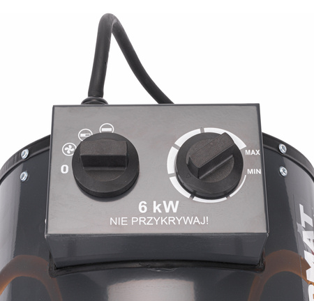 Nagrzewnica ELEKTRYCZNA Dmuchawa Farelka 6kW 400V PM-NAG-6EN