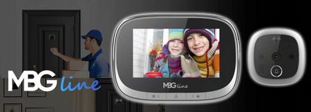 Wizjer LCD 3" dzwonek judasz wizjer do drzwi czujnik