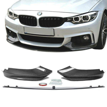 DOKŁADKA SPLITER BMW F32 F33 F36 CARBON M-PERFORMA