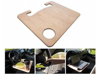 Stolik samochodowy obiadowy na kierownicę tacka