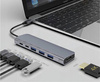 ADAPTER HUB 6W1 USB-C PD 100W 3x USB 3.0 HDMI 4K