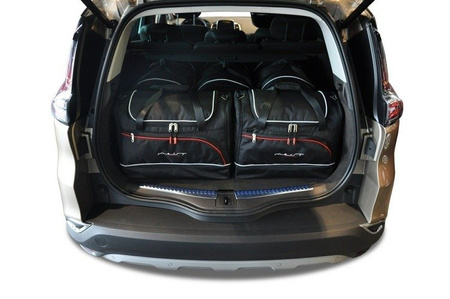 RENAULT ESPACE 2014+ TORBY DO BAGAŻNIKA 5 SZT