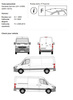 Platforma dachowa bagażowa Mercedes Sprinter L2H1