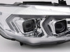 Reflektory lampy ksenonowe chrom  BMW F32 F33 xenon