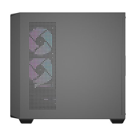 Obudowa komputerowa Darkflash DS900WD (czarna) + 4 wentylatory