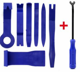 Komplet ściągaczy do demontażu tapicerki 8 elementów