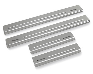 Progi One Line Skoda Octavia II 1Z Hatchback/Kombi 5 2004-2008 - Połysk