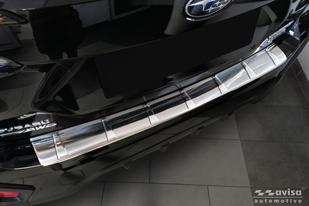 Nakładka na zderzak tylny Subaru Crosstrek (Stal)