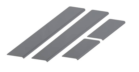 Progi STANDARD Dacia Duster - SUV 5 2010-2017 - Black