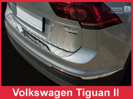 VOLKSWAGEN TIGUAN 2 Zestaw (Nakładka na zderzak tylny + nakładki progowe)