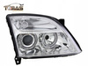 Reflektory lampy przednie Opel Vectra C Depo Angel Eyes