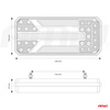 Lampa zespolona LED DYNAMICZNA tylna PRAWA/LEWA RCL-01-LR