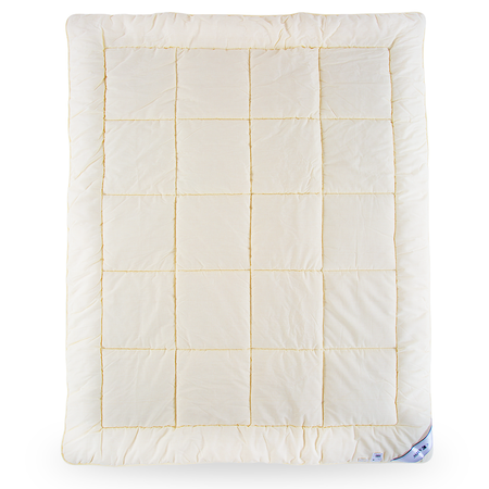 KOŁDRA BEATRIS 160 X 200 WEŁNIANA ODDYCHAJĄCA NATURALNA DELIKATNA KOMFORTOWA OWCZA WEŁNA