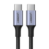 Kabel USB-C do USB-C UGREEN US316, 100W, 3m (czarny)