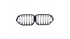 Grill sportowy pojedyncze żeberka Gloss Black BMW X6 G06 F96 2019-obecnie