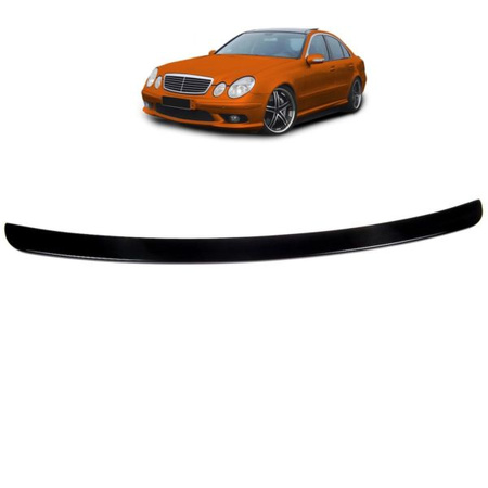 SPOILER NA KLAPE MERCEDES W211 02-09 GLOSS BLACK