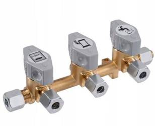 Zawór gazowy potrójny VK 3 8mm - Truma