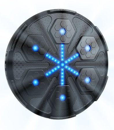 TABLICA BOKSERSKA INTELIGENTNA TRENINGOWA ŚCIENNA ELEKTONICZNA TRENAŻER MUZYKA BLUETOOTH DO TRENINGU ĆWICZEŃ BOKSU